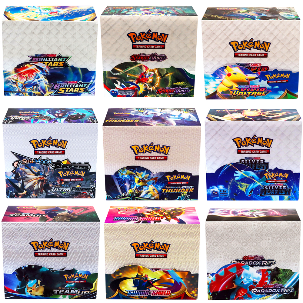 Board Game For Kids - 324Pcs/box Pokemon TCG: Shining Fates Booster