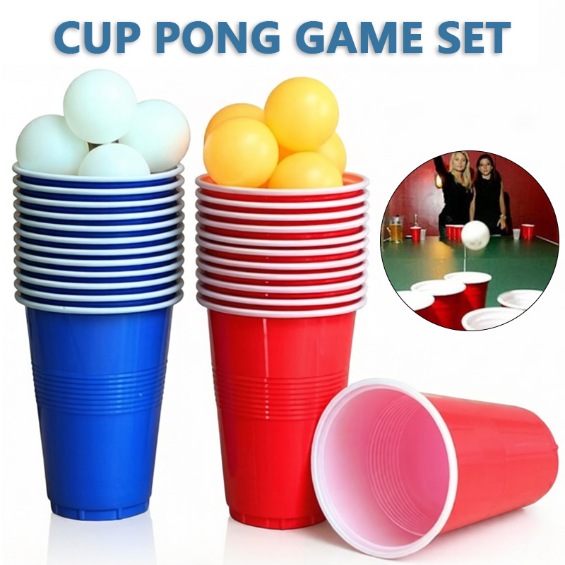 Board Game Solo - Beer Pong Game Set & Party