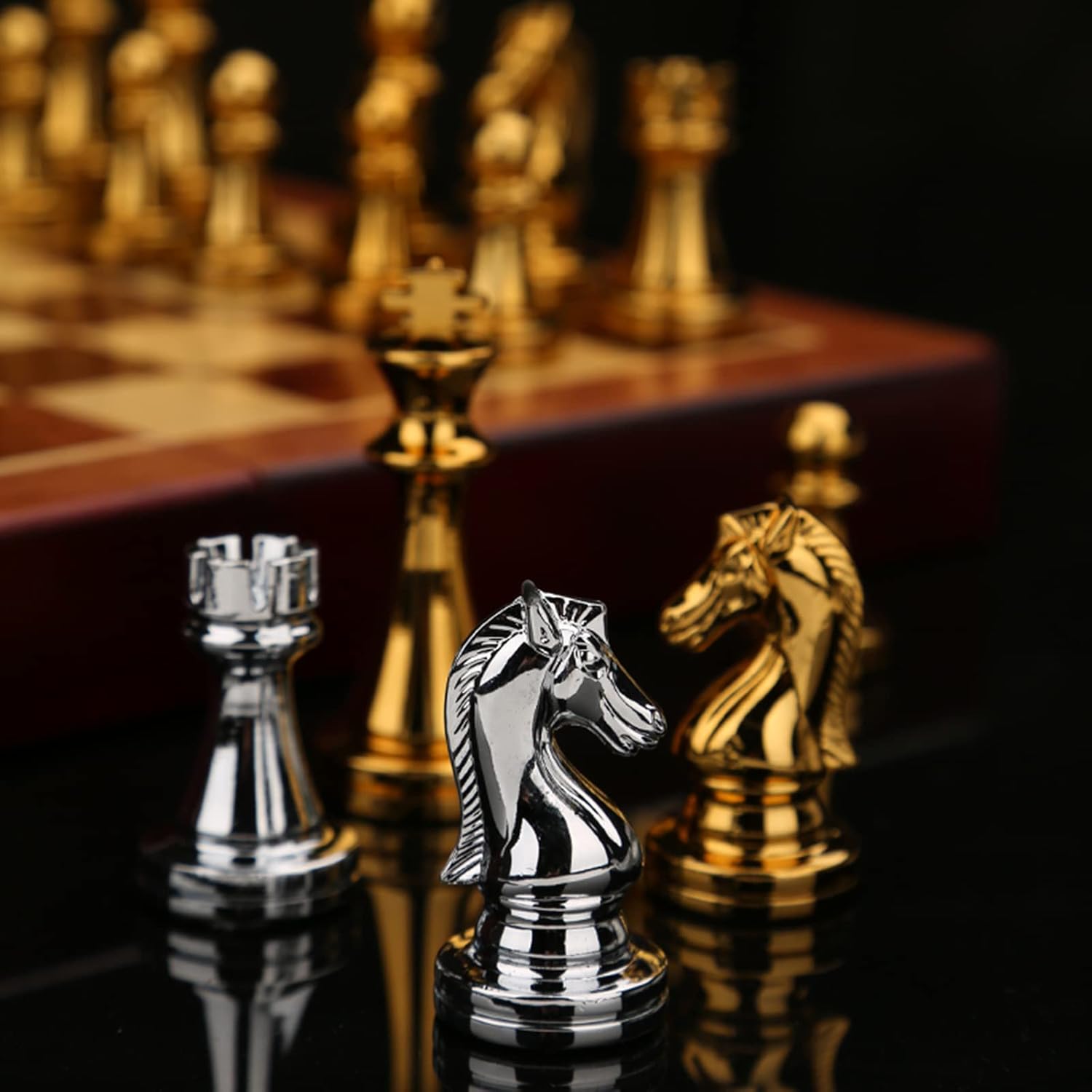 Board Game Queen - Weighted Metal Chess Pieces 2.6 Inch