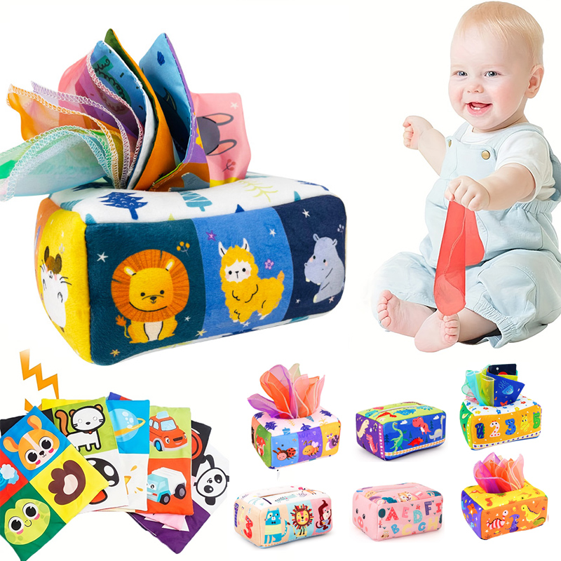 Board Game For Kids - Baby Montessori Toy,Magic Tissue Box,Educational Learning