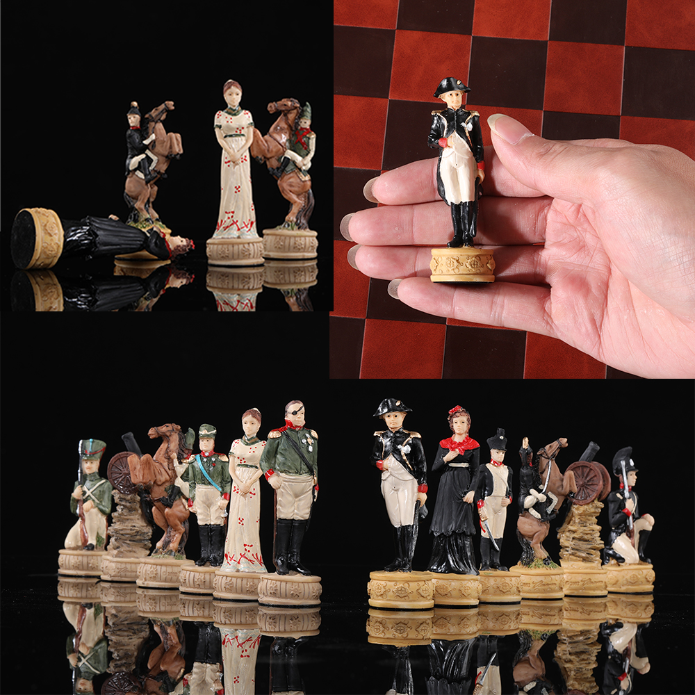 Board Game Queen - 3D Character-themed Chess Set with International