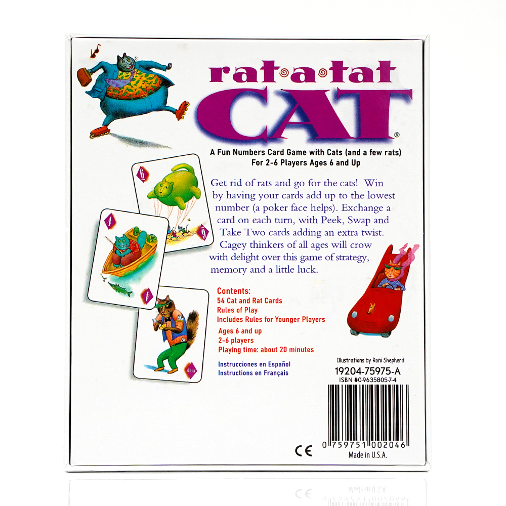 Rat a Tat Cat - Fun Numbers ca - Board Game Solo のレビューと価格