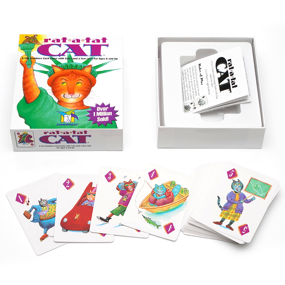 Rat a Tat Cat - Fun Numbers ca - Board Game Solo のレビューと価格