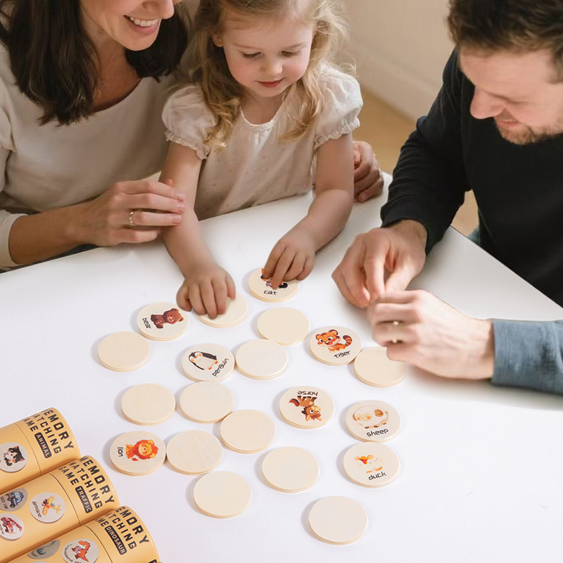 Wooden Memory Match Stick Ches - Board Game Oath のレビューと価格