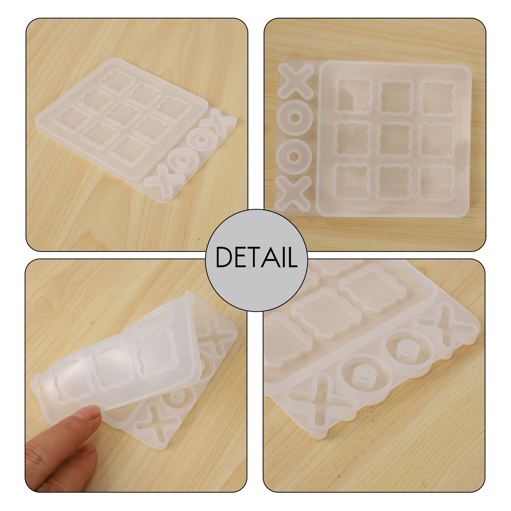 ABIY Tic Tac Toe Game Resin Mo - Board Game For Kids のレビューと価格