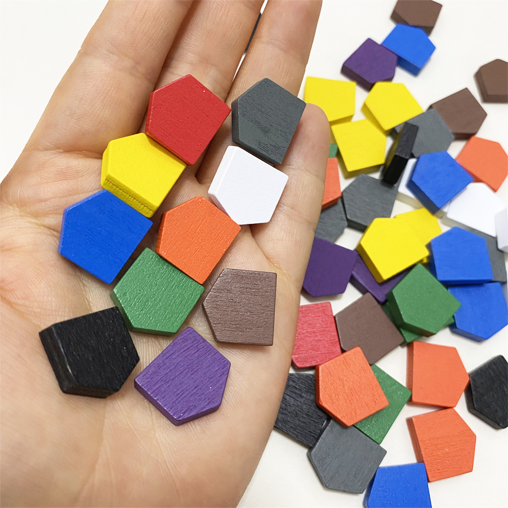 50 pieces 16*16MM Colorful Woo - Board Game Quoridor のレビューと価格