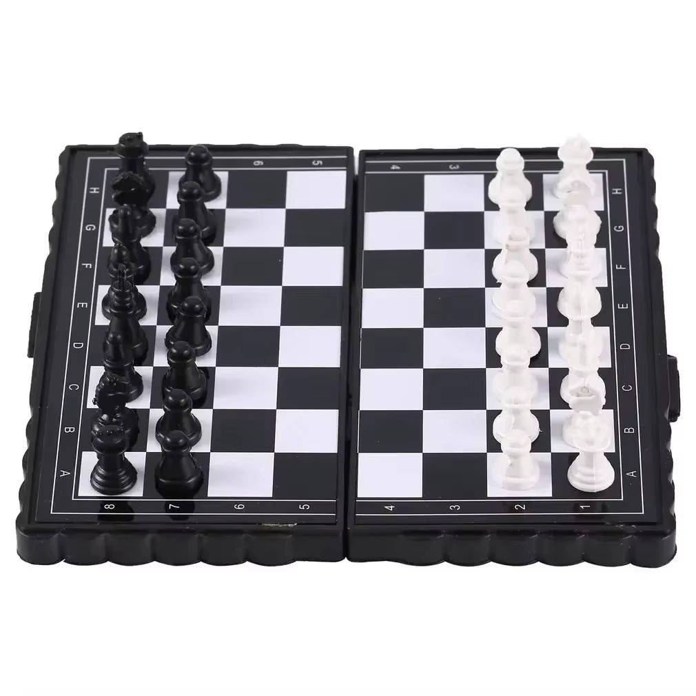 1Pc Mini Magnetic  Chess Set   - Board Game For Kids のレビューと価格