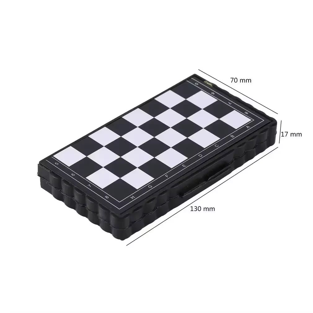 1Pc Mini Magnetic  Chess Set   - Board Game For Kids のレビューと価格