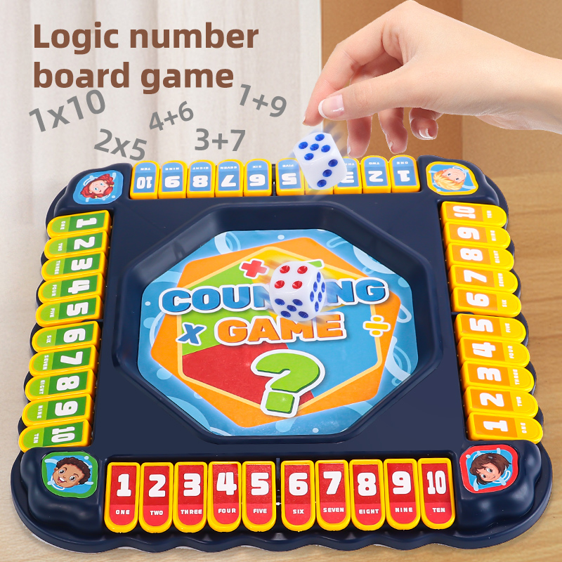Blue Number Flip Tabletop Game - Board Game Live のレビューと価格