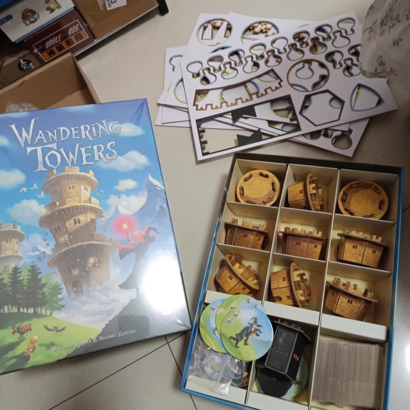Wandering Towers Strategy Boar - Board Game Live のレビューと価格