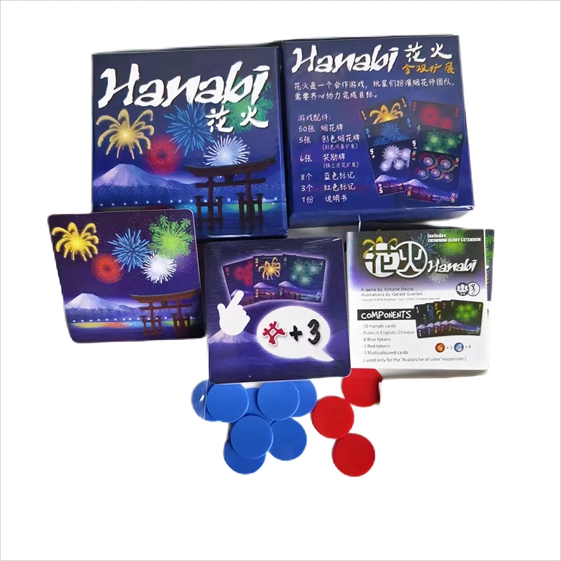 Hanabi Cooperative Card Game | - Board Game Solo のレビューと価格
