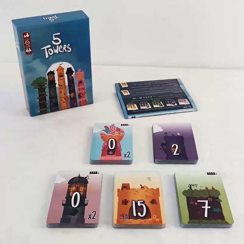 1 Set 5 Towers Board Game 2-6  - Board Game For 5 Players のレビューと価格