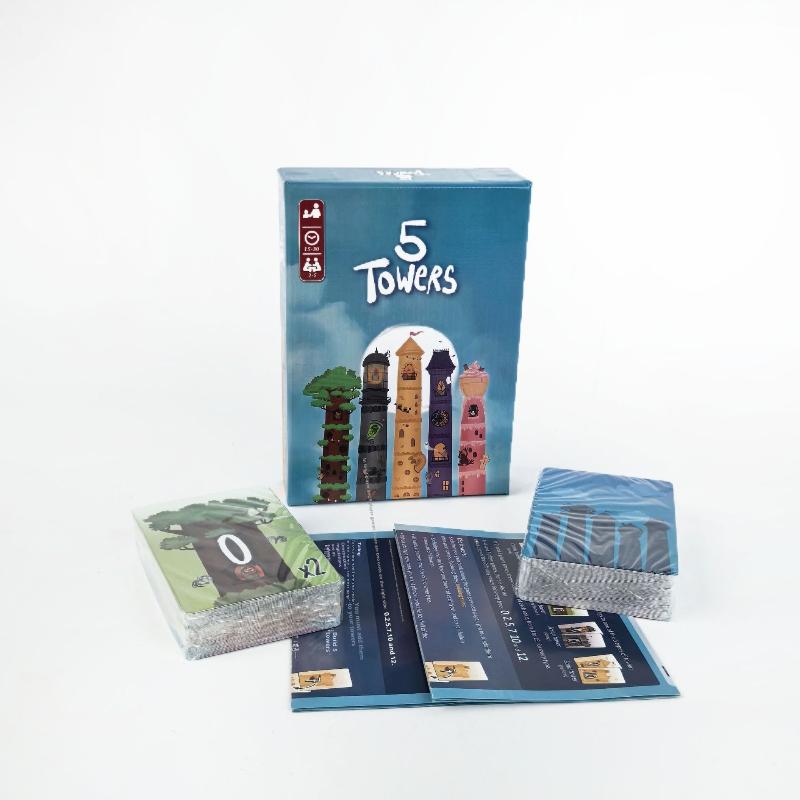 1 Set 5 Towers Board Game 2-6  - Board Game For 5 Players のレビューと価格