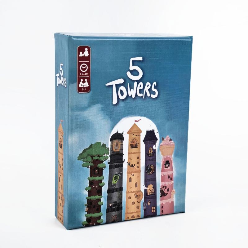 1 Set 5 Towers Board Game 2-6  - Board Game For 5 Players のレビューと価格