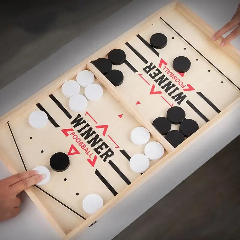 Table Hockey Paced Sling Puck  - Board Game Quoridor のレビューと価格
