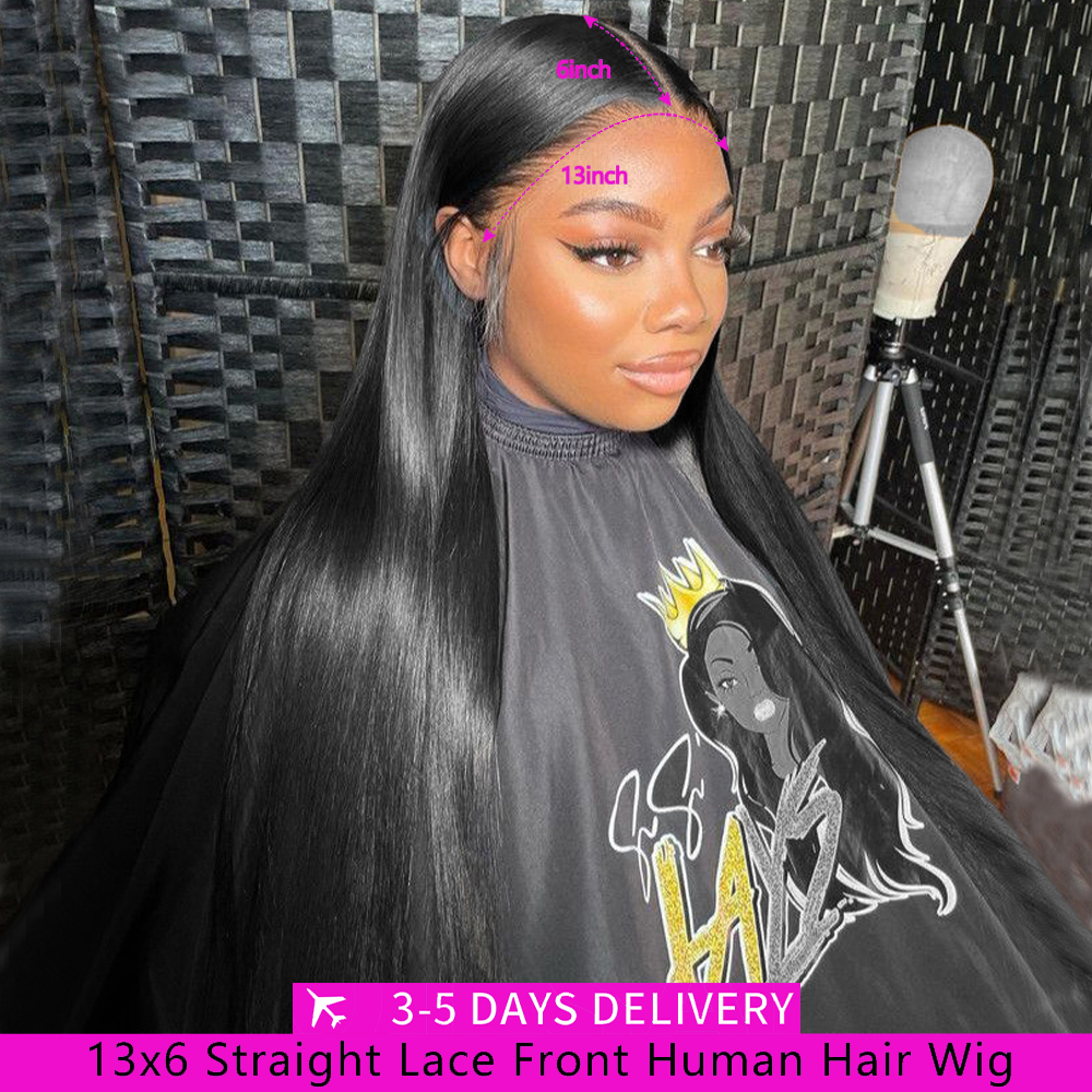 13x6 Straight Human Hair Wigs  - Board Game Queen のレビューと価格