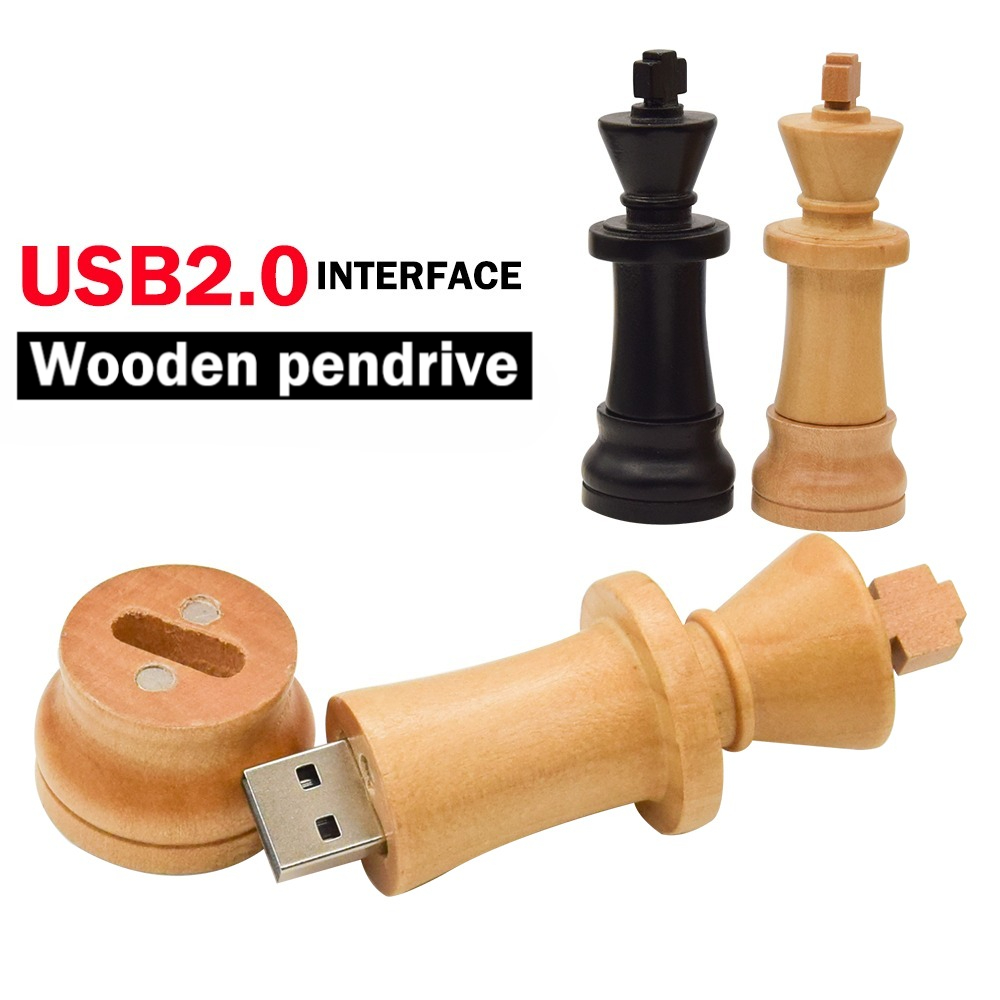 Wooden International Chess USB - Board Game Oath のレビューと価格