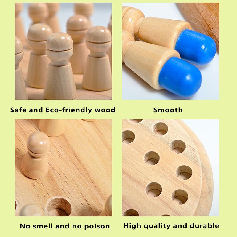 Wooden Memory Match Stick Ches - Board Game Oath のレビューと価格