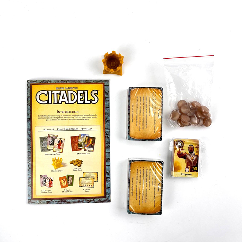 Citadels  Revised Edition Clas - Board Game Solo のレビューと価格