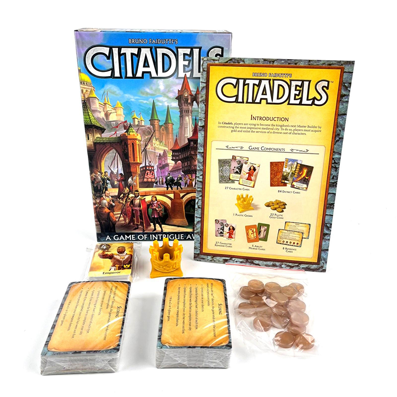 Citadels  Revised Edition Clas - Board Game Solo のレビューと価格