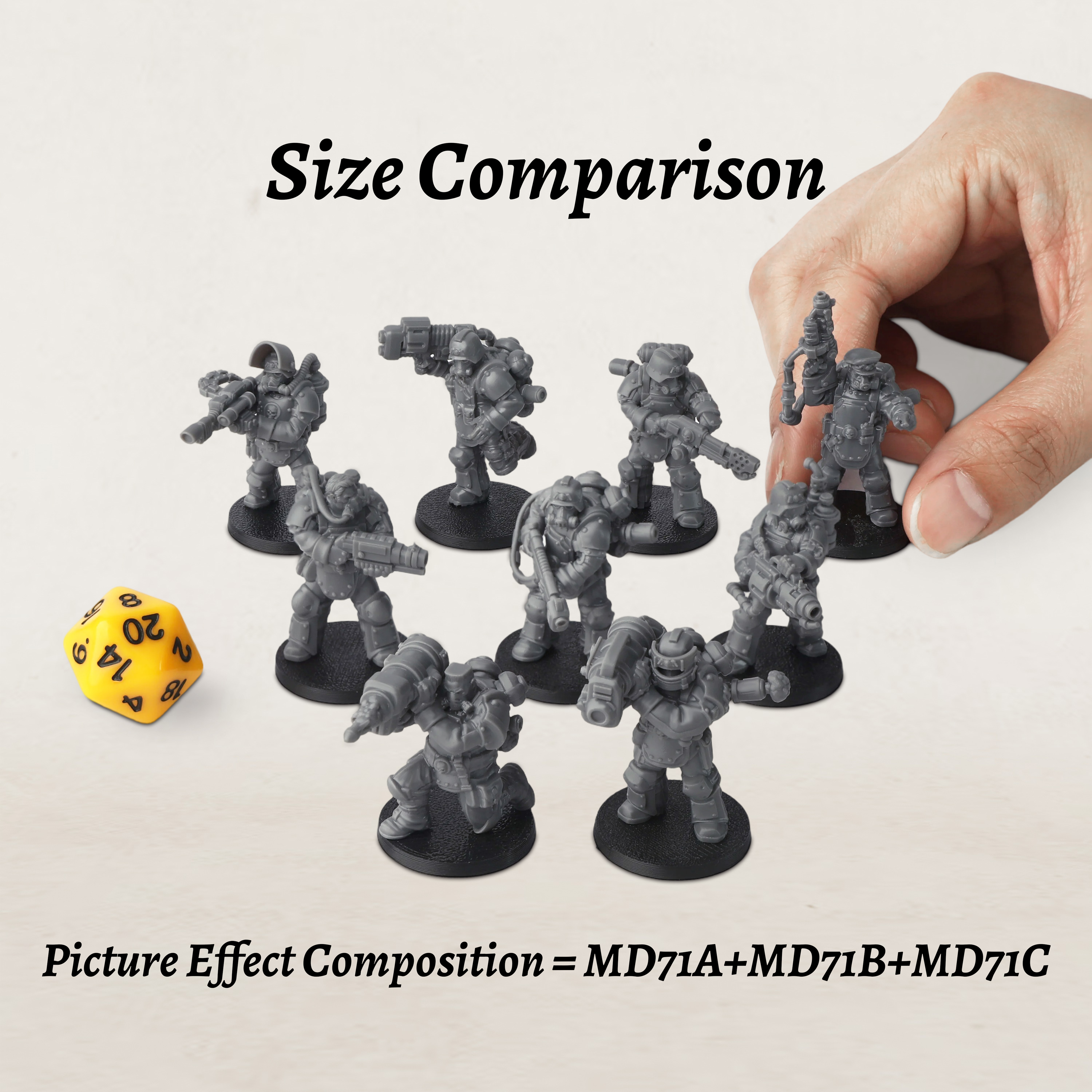 Sci-Fi Armored Squad Miniature - Board Game Zombie のレビューと価格