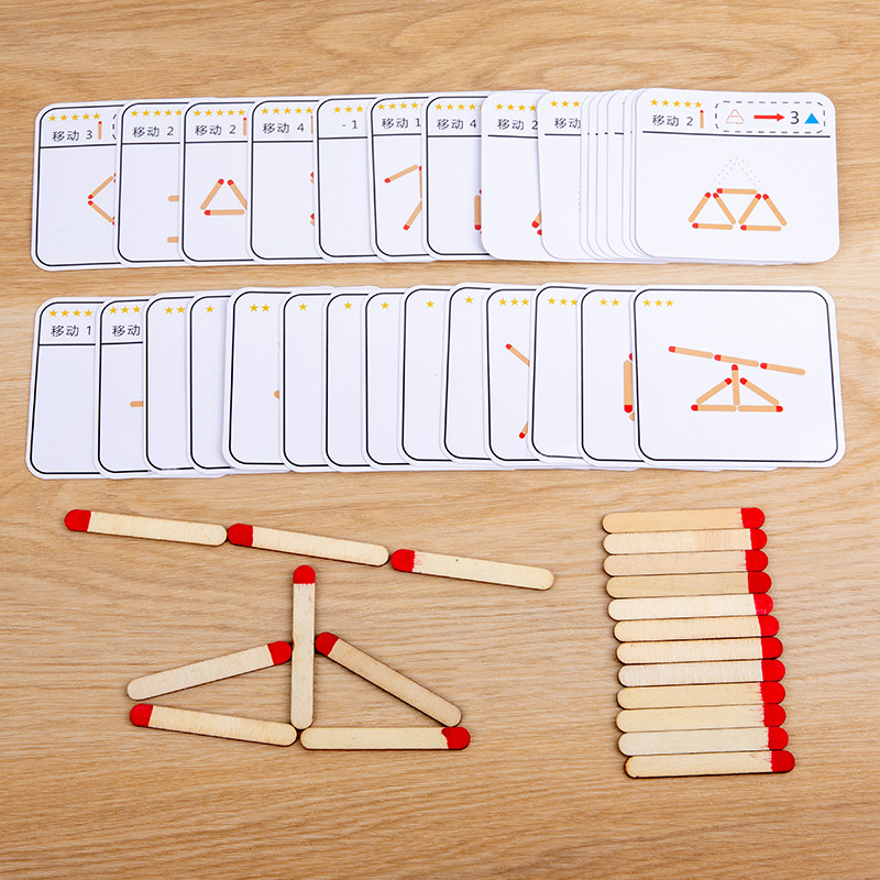 Montessori Matches Puzzles Gam - Board Game China のレビューと価格