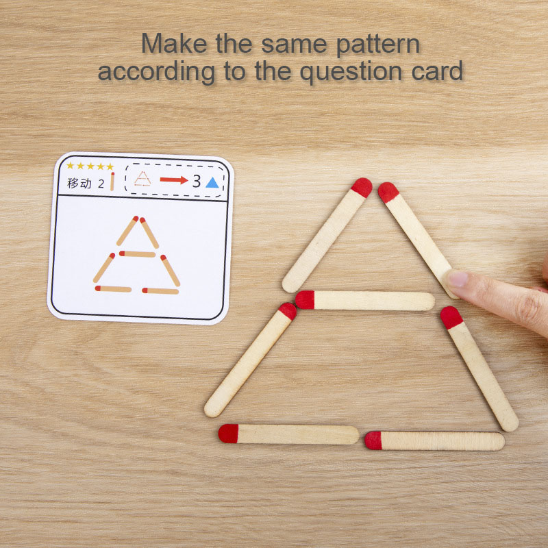 Montessori Matches Puzzles Gam - Board Game China のレビューと価格