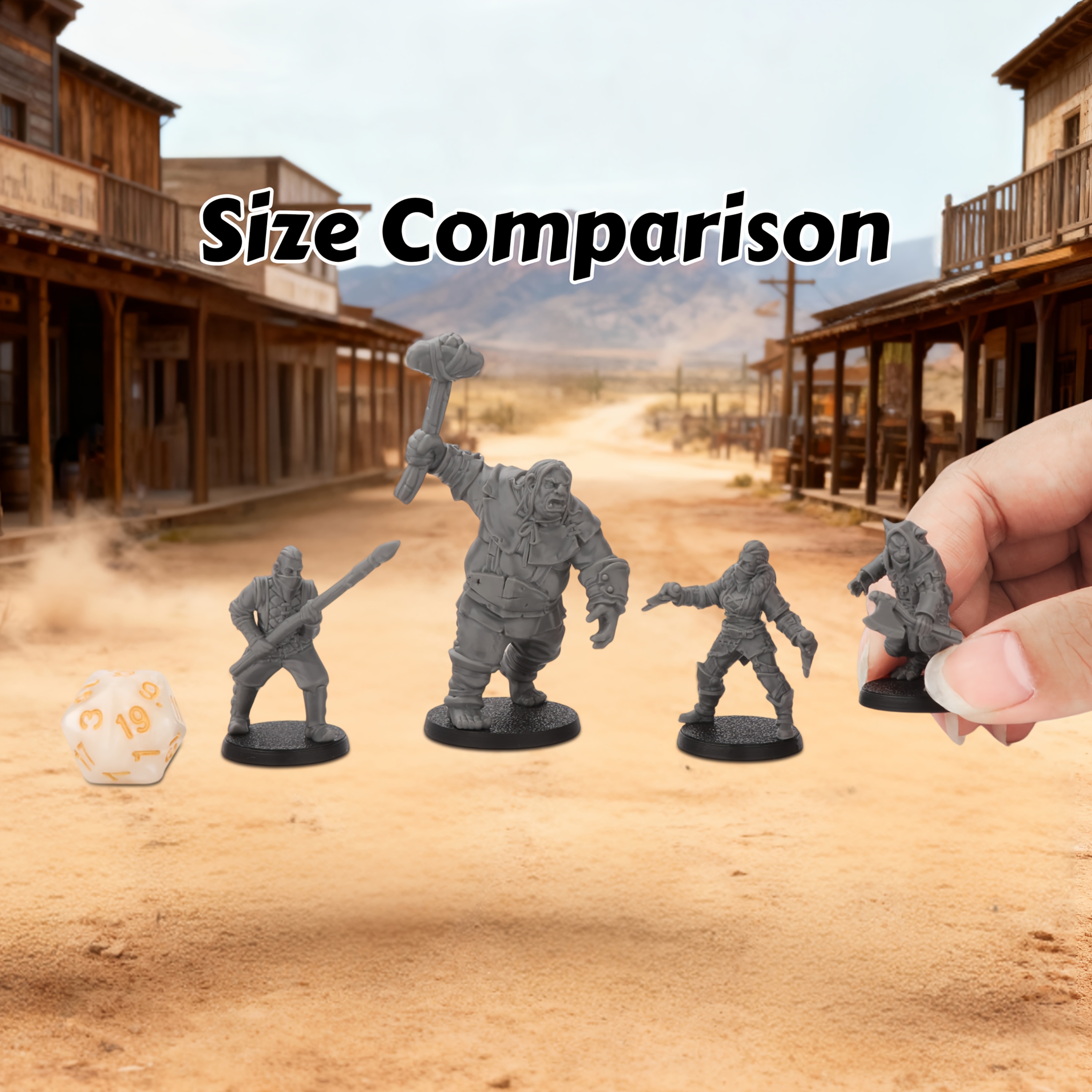 4pcs RPG Bandit Miniature - Fa - Board Game Zombie のレビューと価格