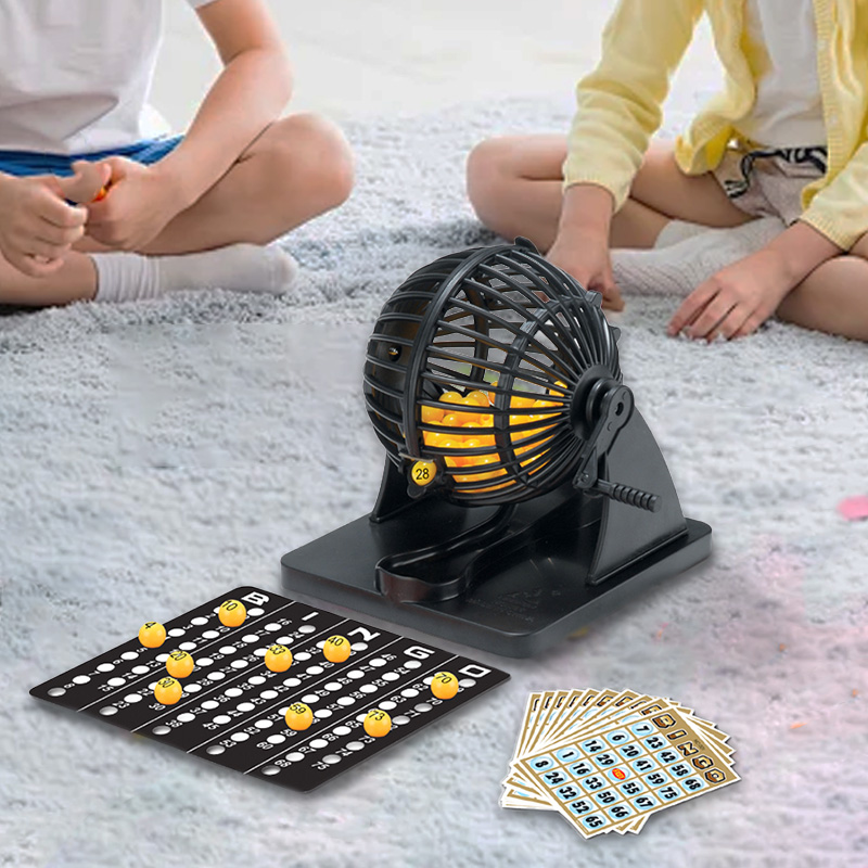 Bingo Lottery Machine Cage Swe - Board Game Live のレビューと価格
