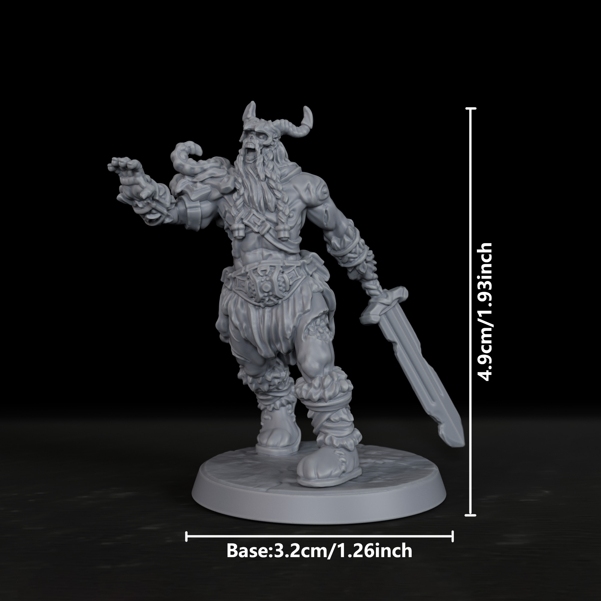 RPG Zombie Frost Giant Miniatu - Board Game Zombie のレビューと価格