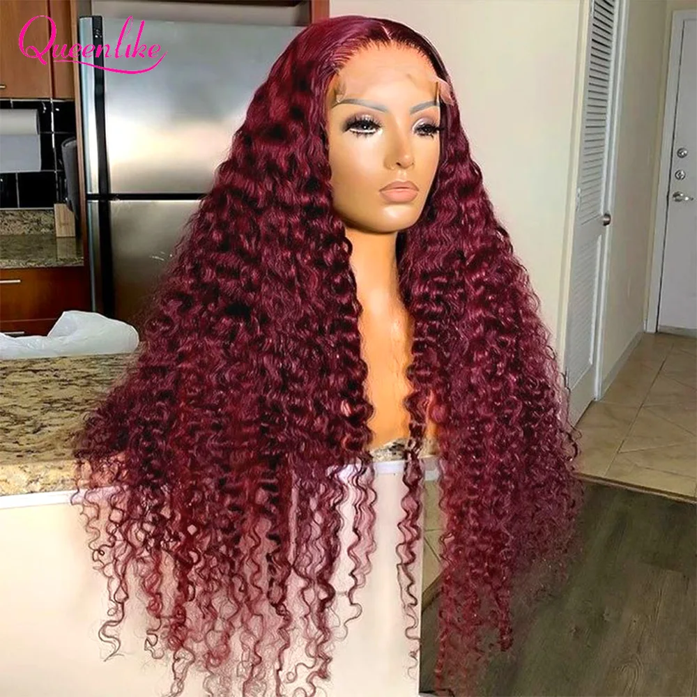 30inch Curly Burgundy 13x6 Hd  - Board Game Queen のレビューと価格