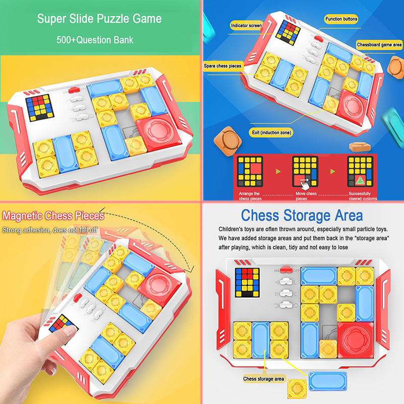 Smart Super Slide Puzzle Games - Board Game For Kids のレビューと価格