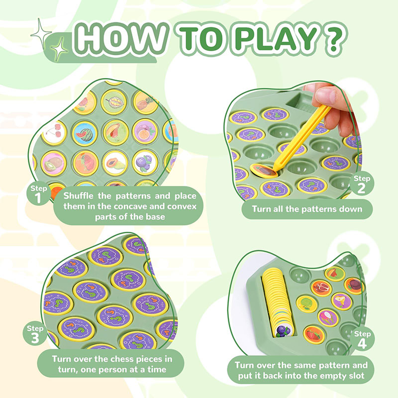 Children's Memory Flip Chess E - Board Game Oath のレビューと価格