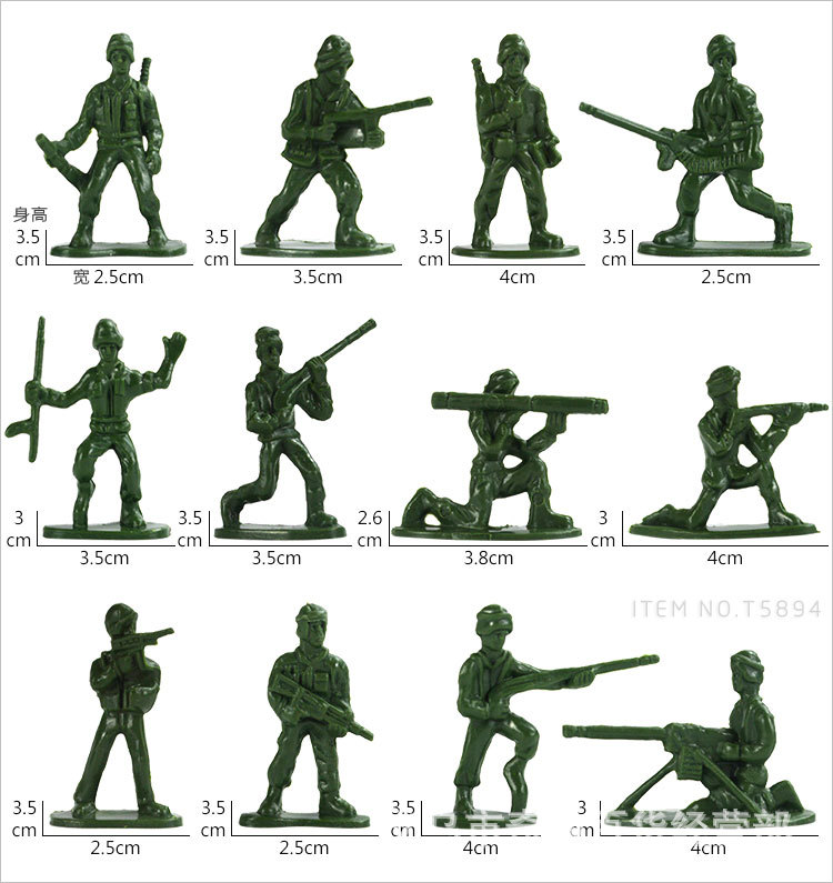 100pcs/lot Hot Bag Soldier Toy - Board Game Risk のレビューと価格