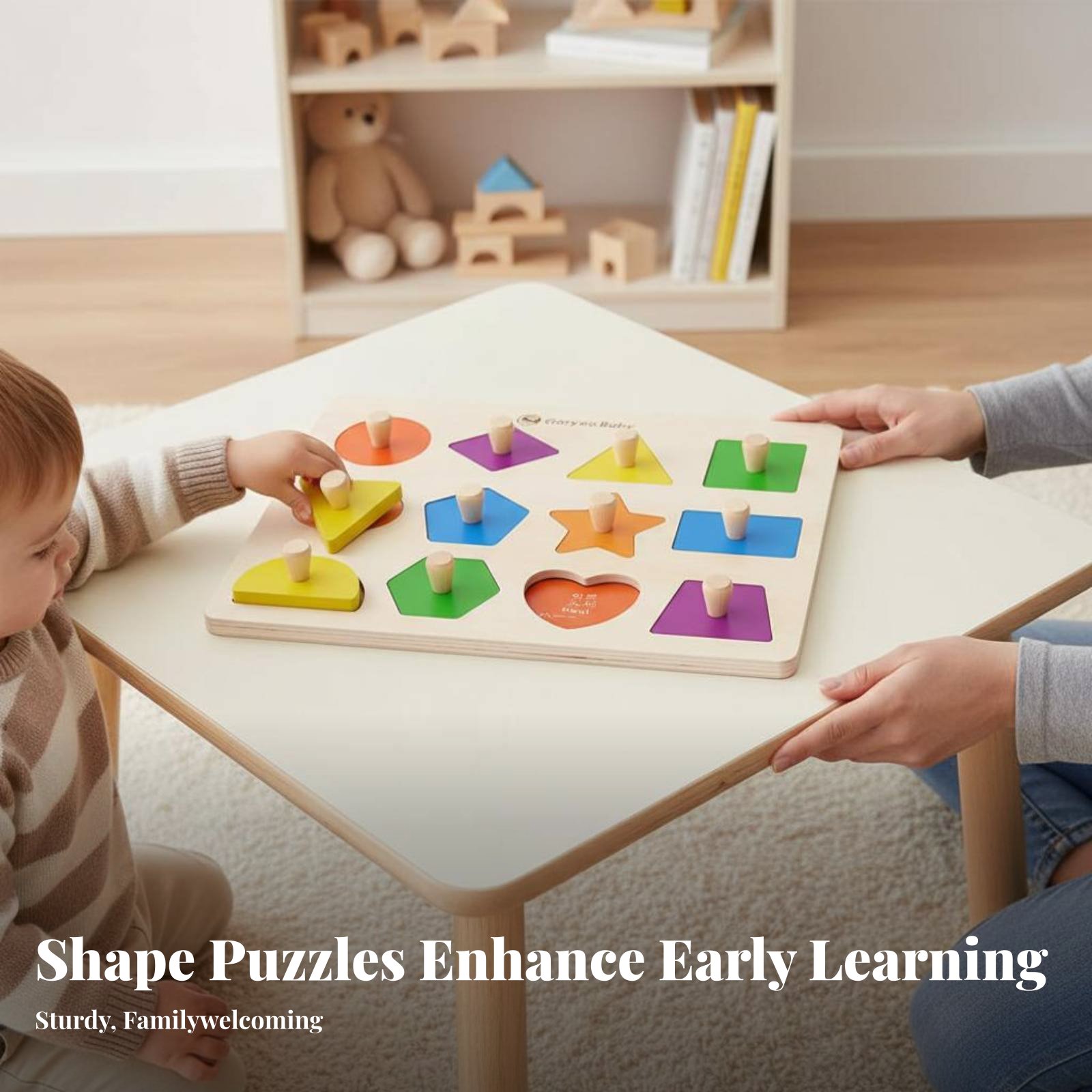 Number Game Board, Wooden Shap - Board Game For Kids のレビューと価格
