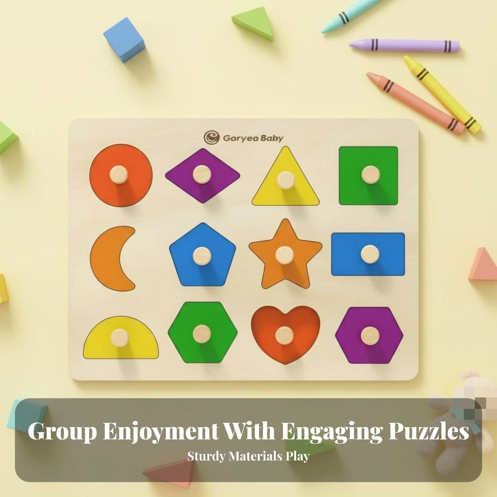 Number Game Board, Wooden Shap - Board Game For Kids のレビューと価格
