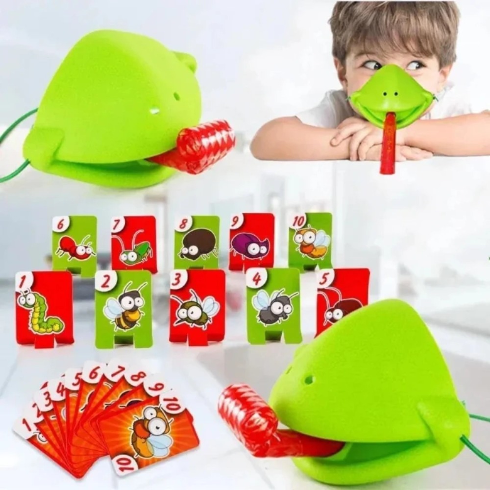 Frog Lizard Mask Wagging Tongu - Board Game Family のレビューと価格