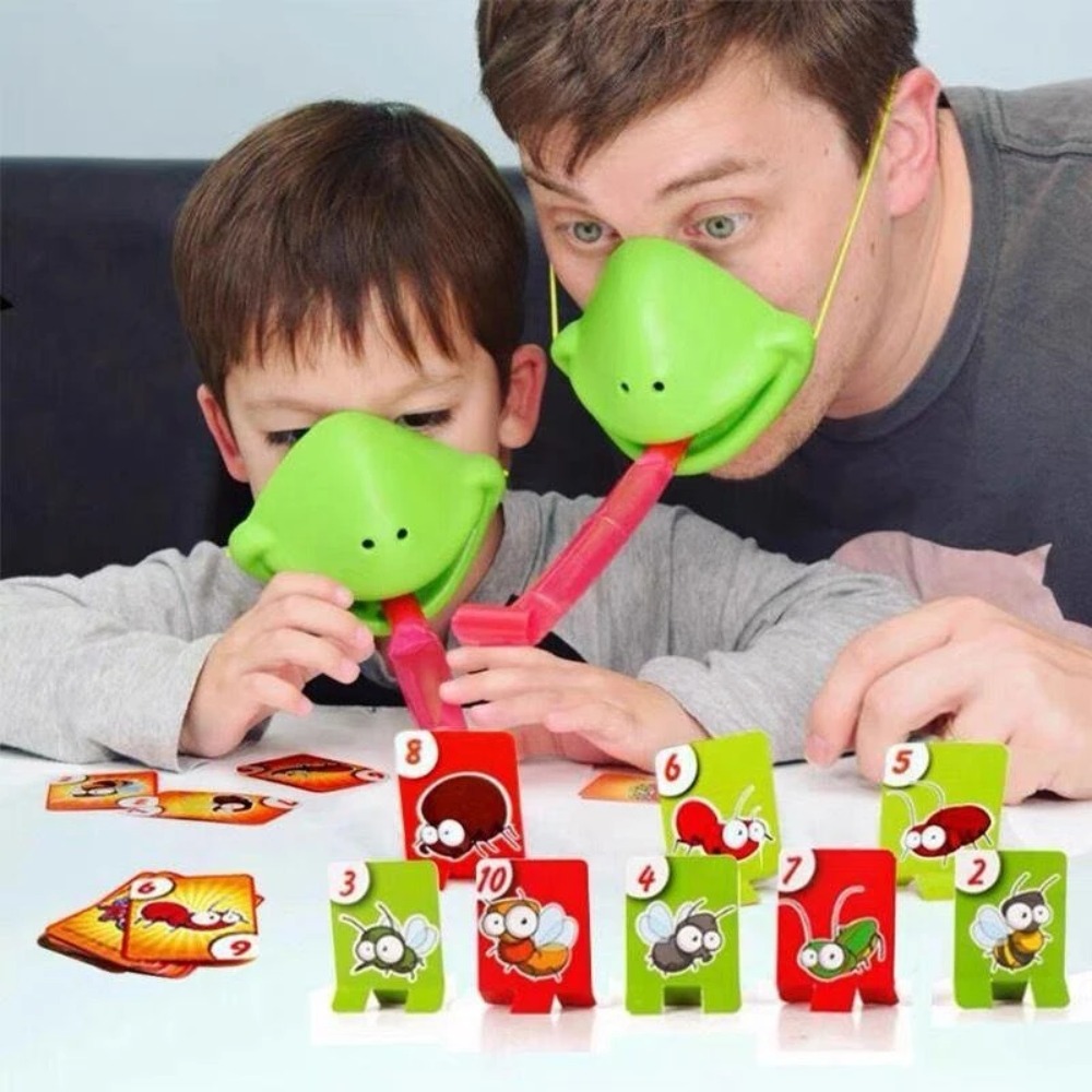Frog Lizard Mask Wagging Tongu - Board Game Family のレビューと価格