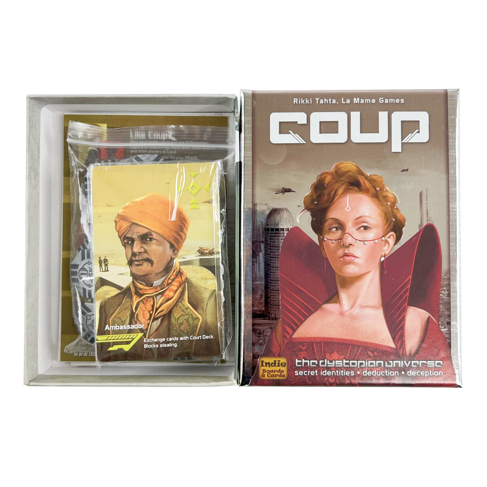 Boards and Cards | Coup | Card - Board Game Risk のレビューと価格