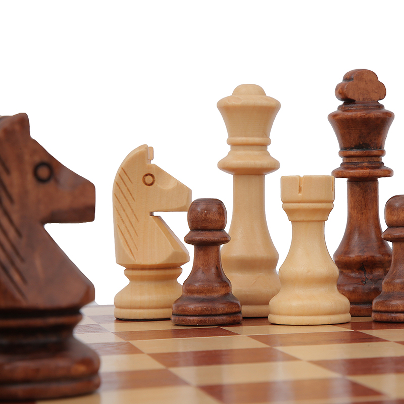 32 Pieces Wooden Chess King He - Board Game Queen のレビューと価格