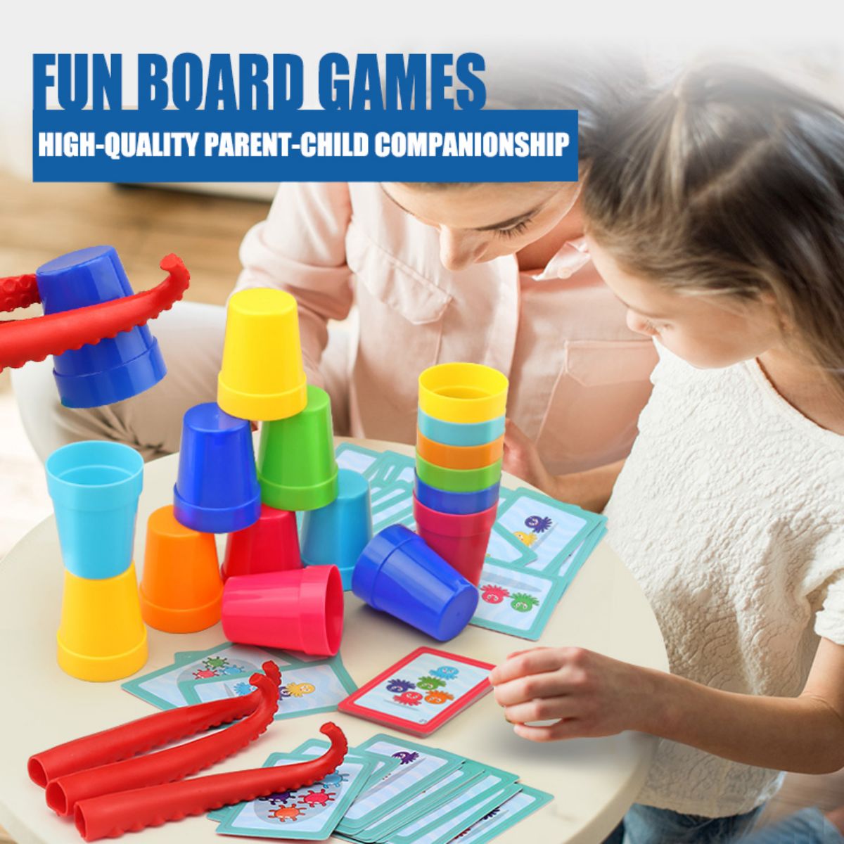 Crazy Octopus Parent-Child Int - Board Game Quick のレビューと価格