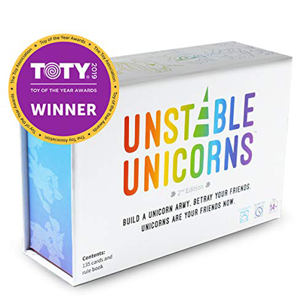 Unicorns card game Christmas S - Board Game Zombie のレビューと価格