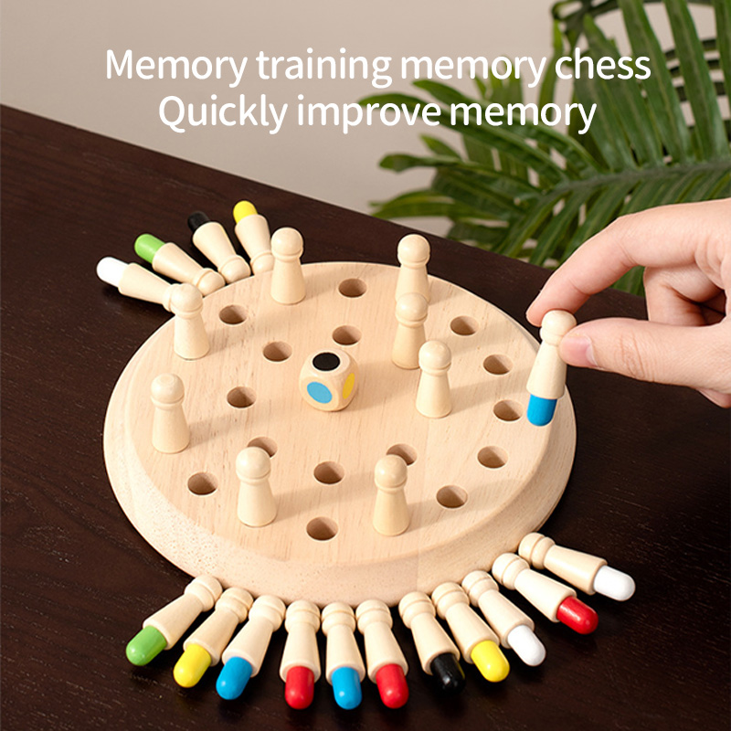 Wooden Chessboard Color Memory - Board Game Oath のレビューと価格