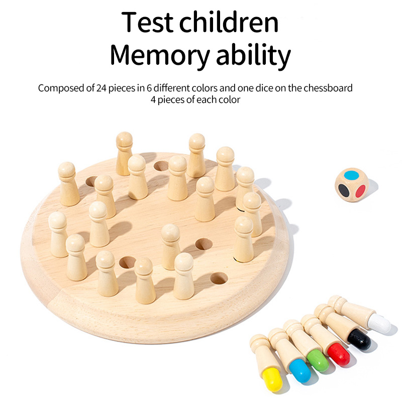 Wooden Chessboard Color Memory - Board Game Oath のレビューと価格