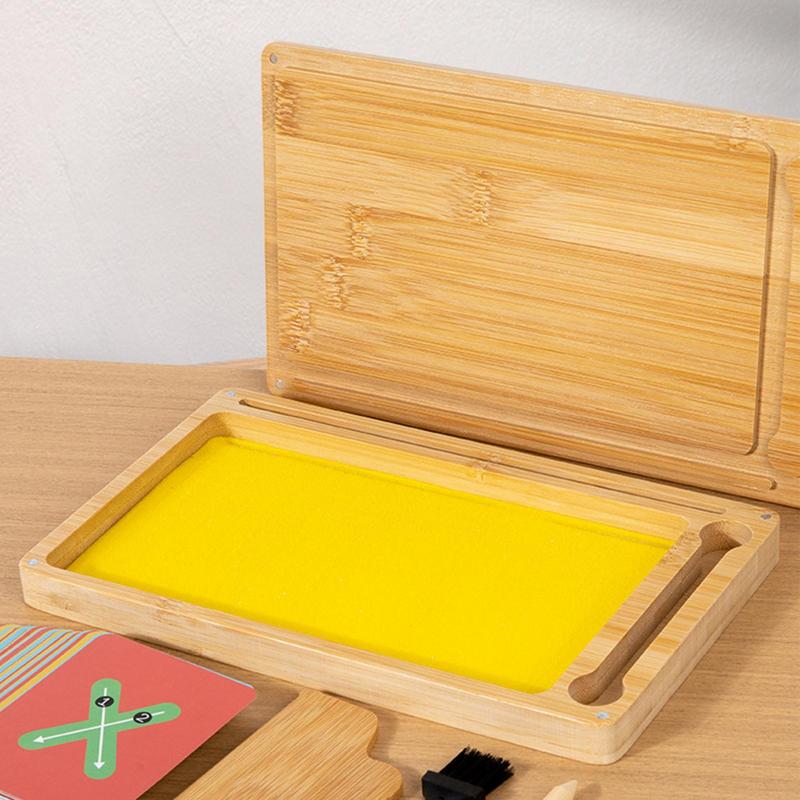 Wooden Sand Tray Writing Board - Board Game China のレビューと価格