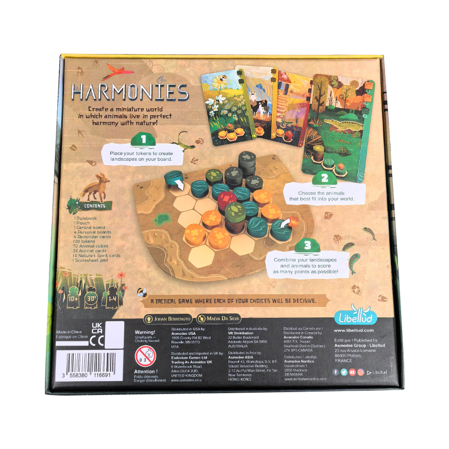 Harmonies - Board Games - Crea - Board Game Solo のレビューと価格