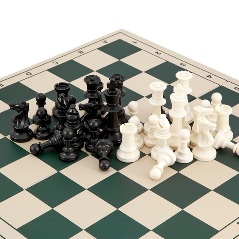 97mm Medieval Chess Set 35cm 4 - Board Game Queen のレビューと価格