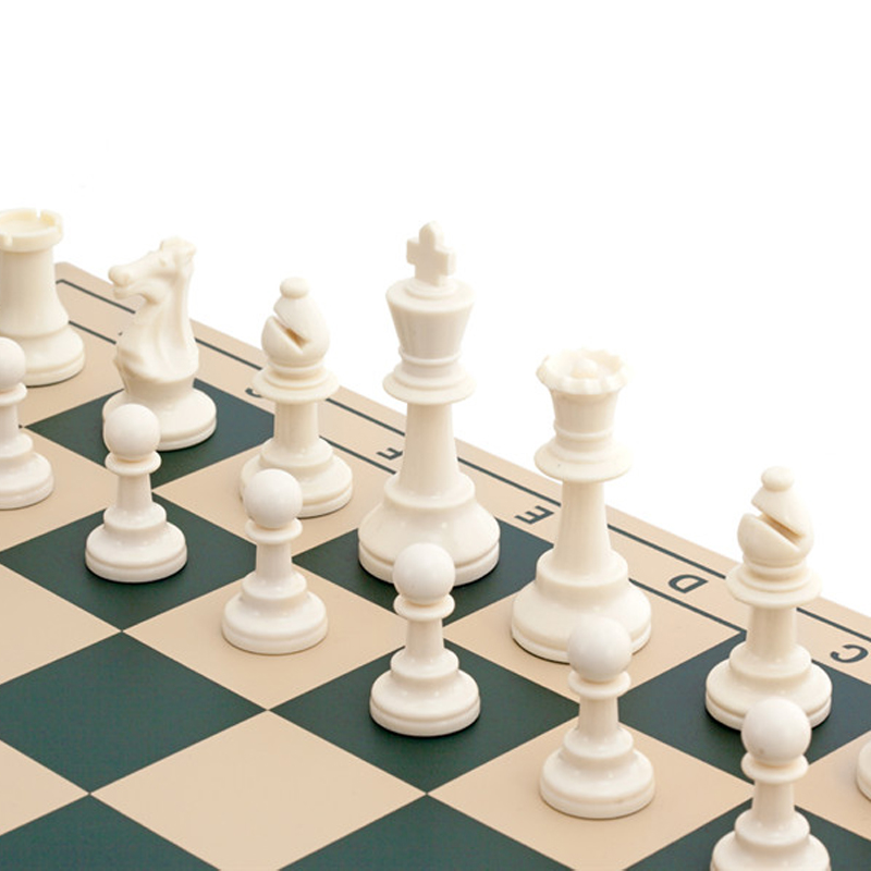 97mm Medieval Chess Set 35cm 4 - Board Game Queen のレビューと価格