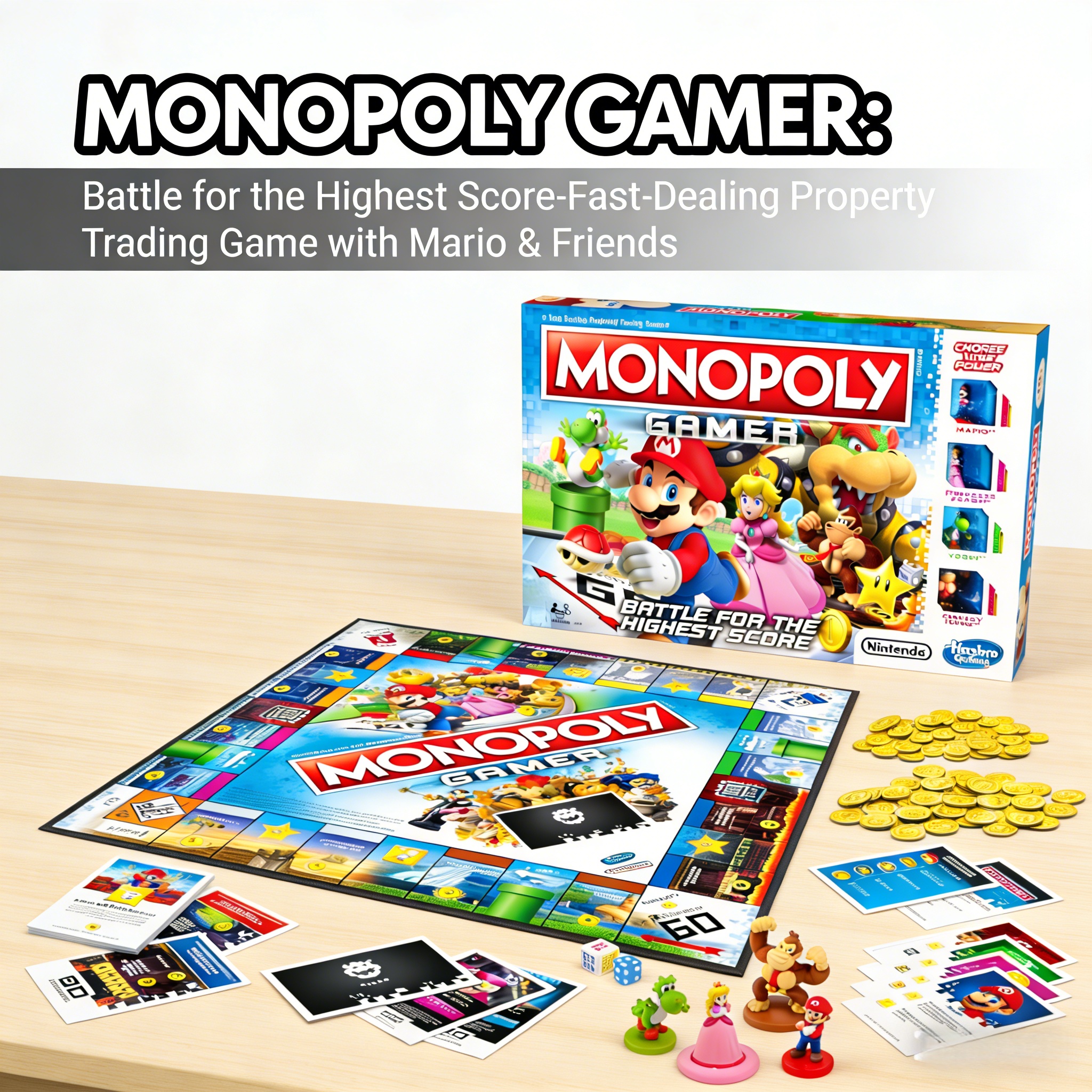 Hasbro Monopoly Players Mario  - Board Game Quoridor のレビューと価格