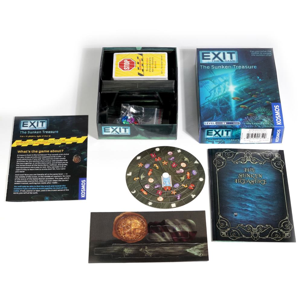 EXIT: The Sunken Treasure - Un - Board Game Risk のレビューと価格